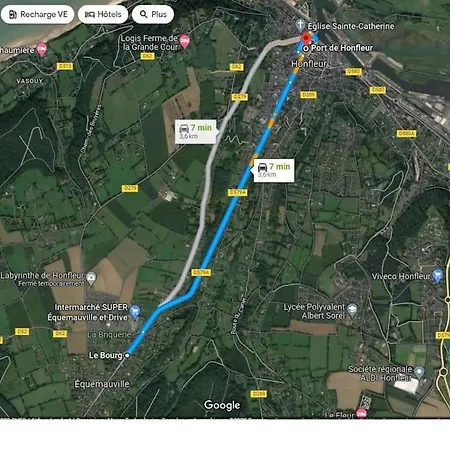 Lejlighed Cocon 10 Min Honfleur Parking Fibre Netflix *