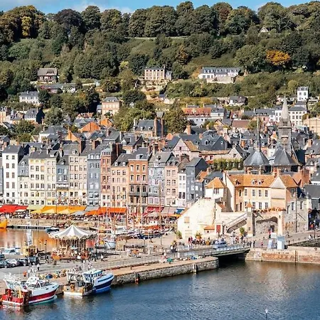Cocon 10 Min Honfleur Parking Fibre Netflix Lejlighed *